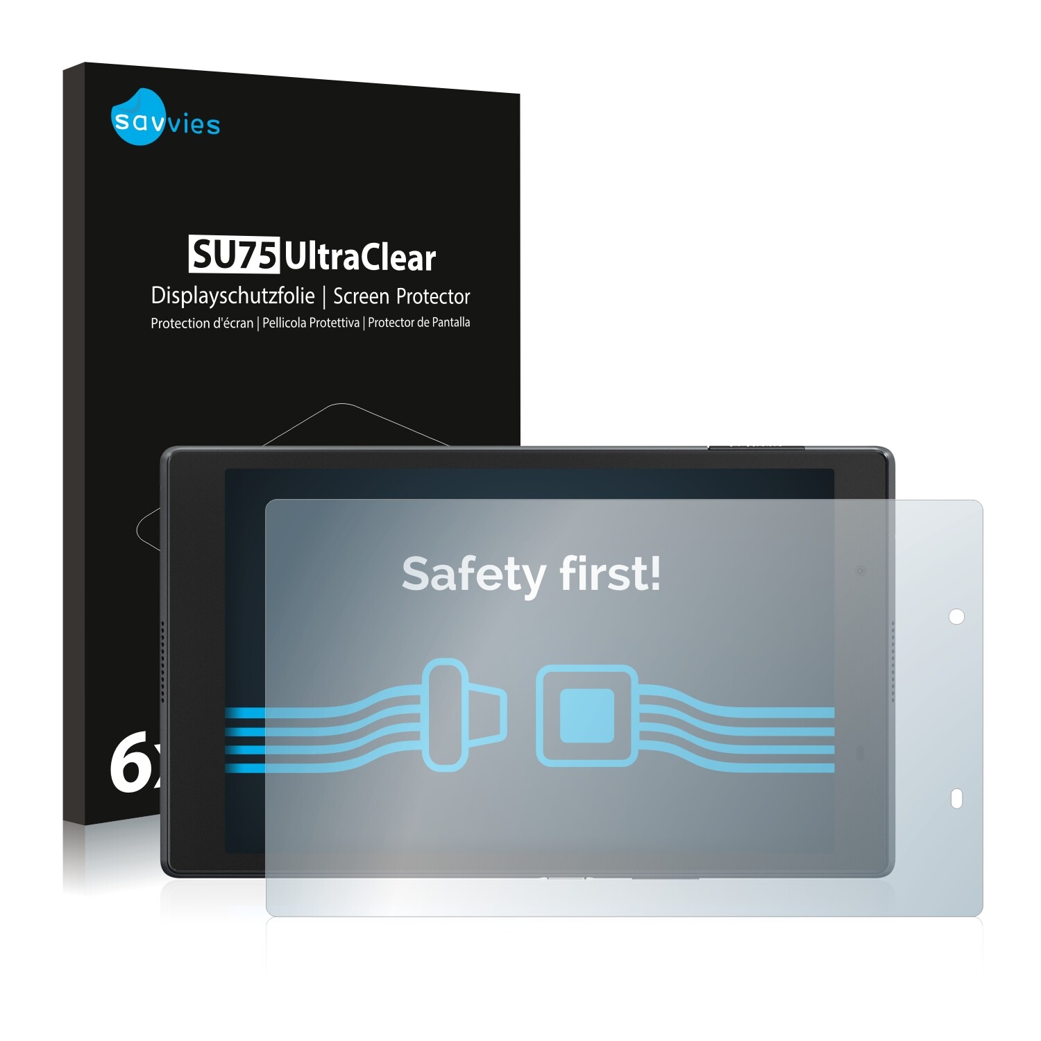 6x Film Protection pour Lenovo Tab 4 8 Écran Protecteur Clair 6x Film Protection pour Lenovo Tab 4 8 Écran Protecteur Clair