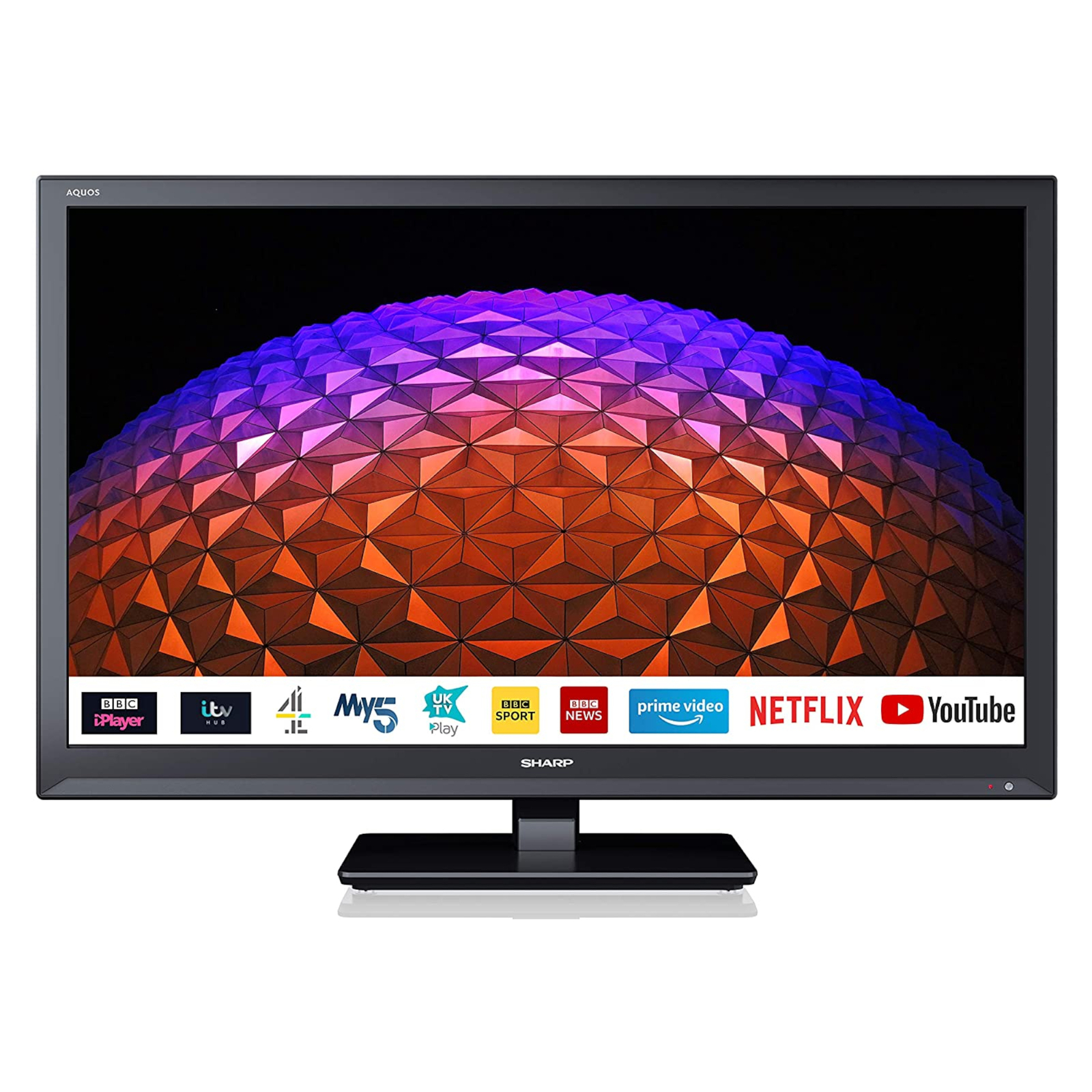 Sharp 1T-C24BC0KR1FB 24″ Inch HD Ready LED Smart TV with Freeview Play – Black Sharp 1T-C24BC0KR1FB 24″ Inch HD Ready LED Smart TV with Freeview Play – Black