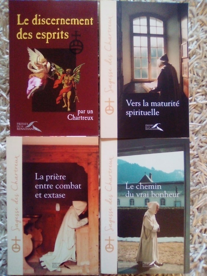 4 livres sagesse des chartreux