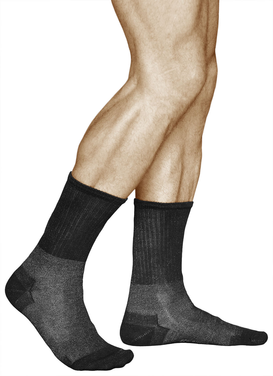 Chaussettes diabétiques homme antibactériennes 12% fil d’argent qualité VITSOCKS