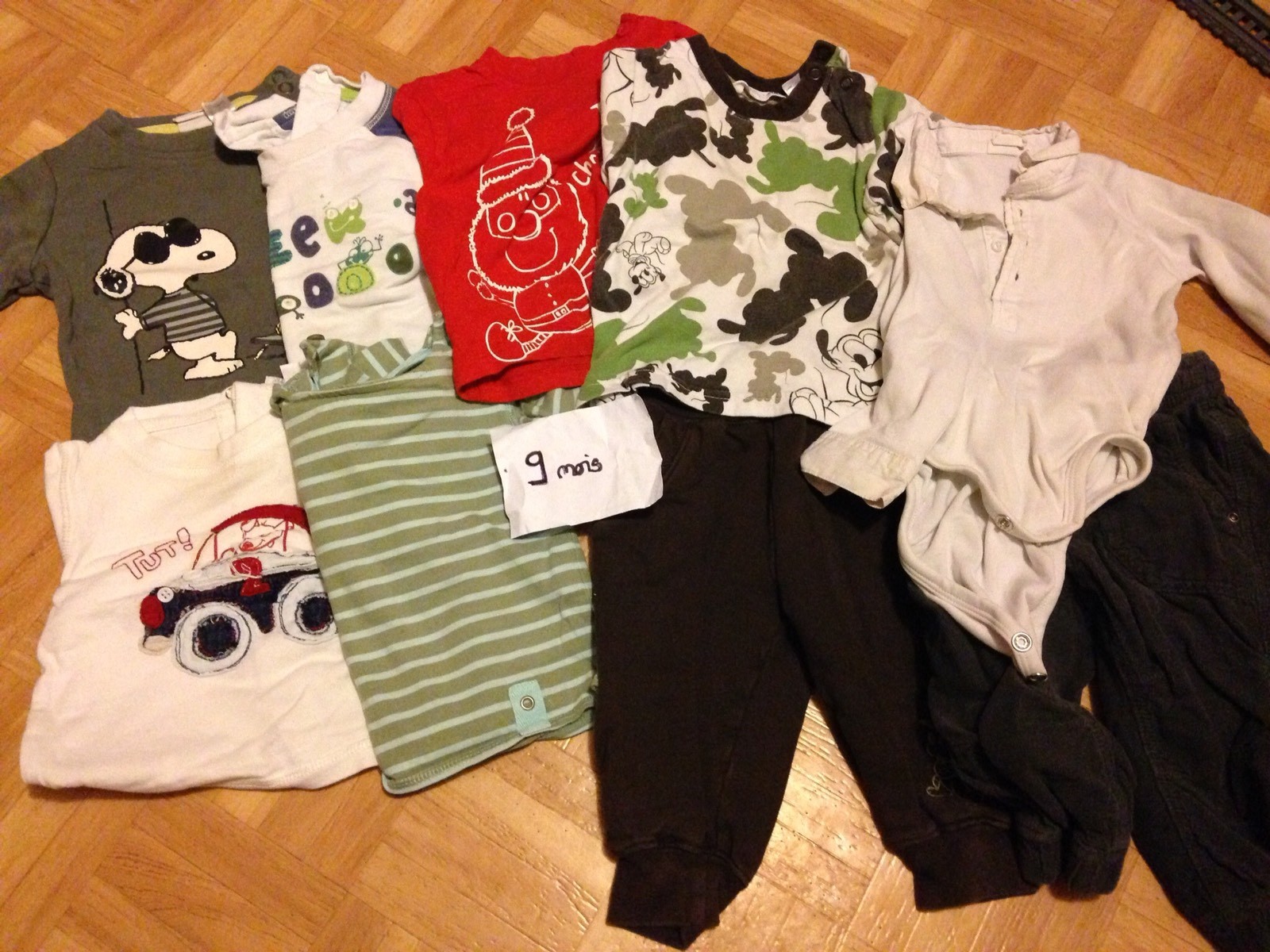 Vêtements 9mois Hiver Garçon