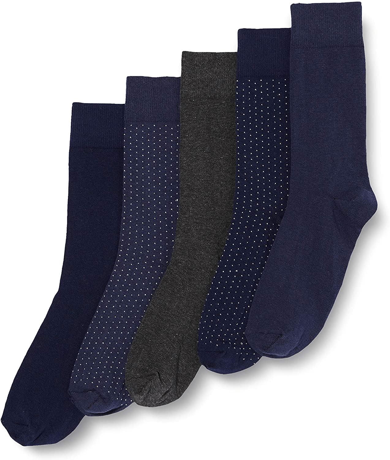Chaussettes pour Mollet Homme, Lot de 5 Chaussettes pour Mollet Homme, Lot de 5