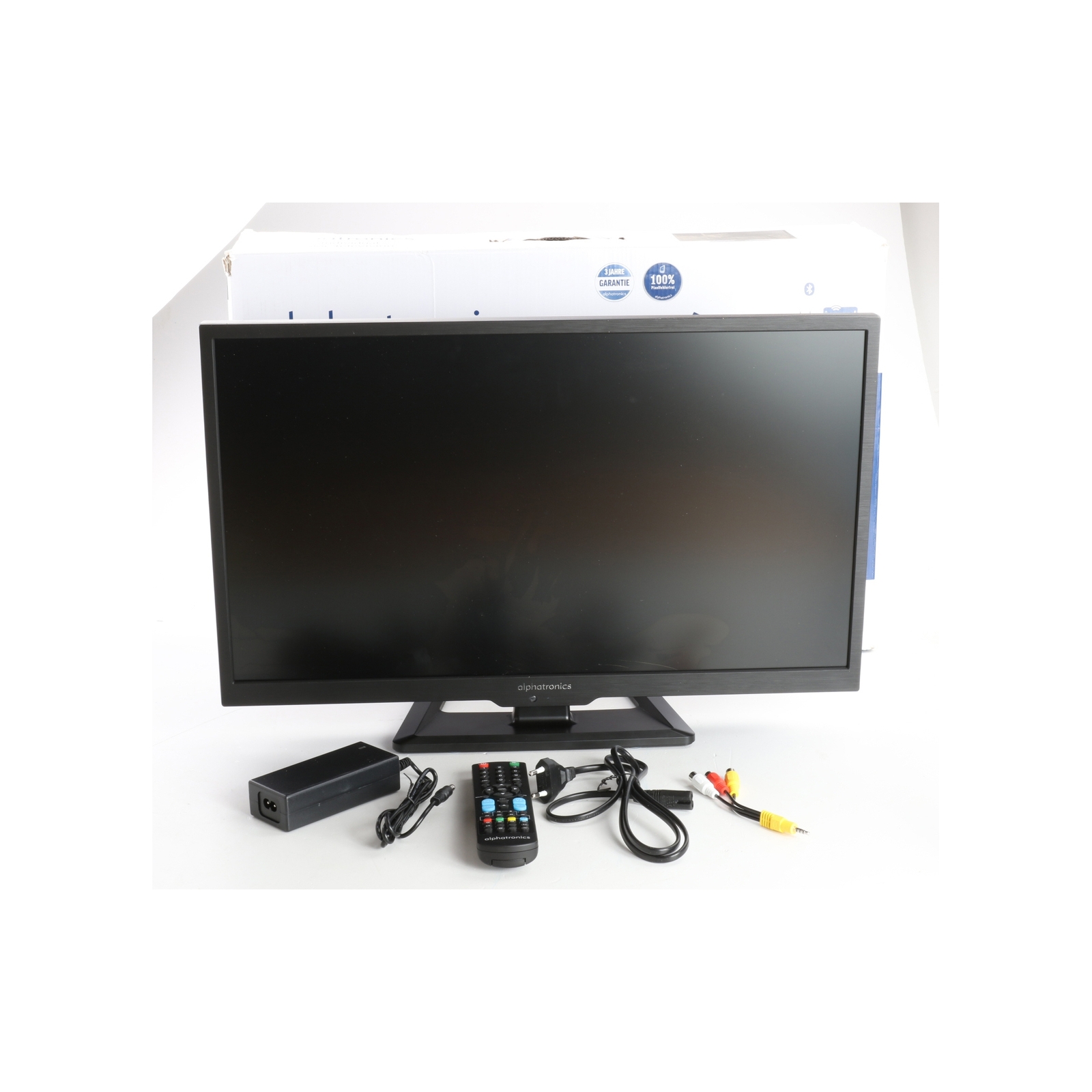 Alphatronics SL-24 Dsb + 24 LED TV Téléviseur Triple Tuner + Défectueux (236251)