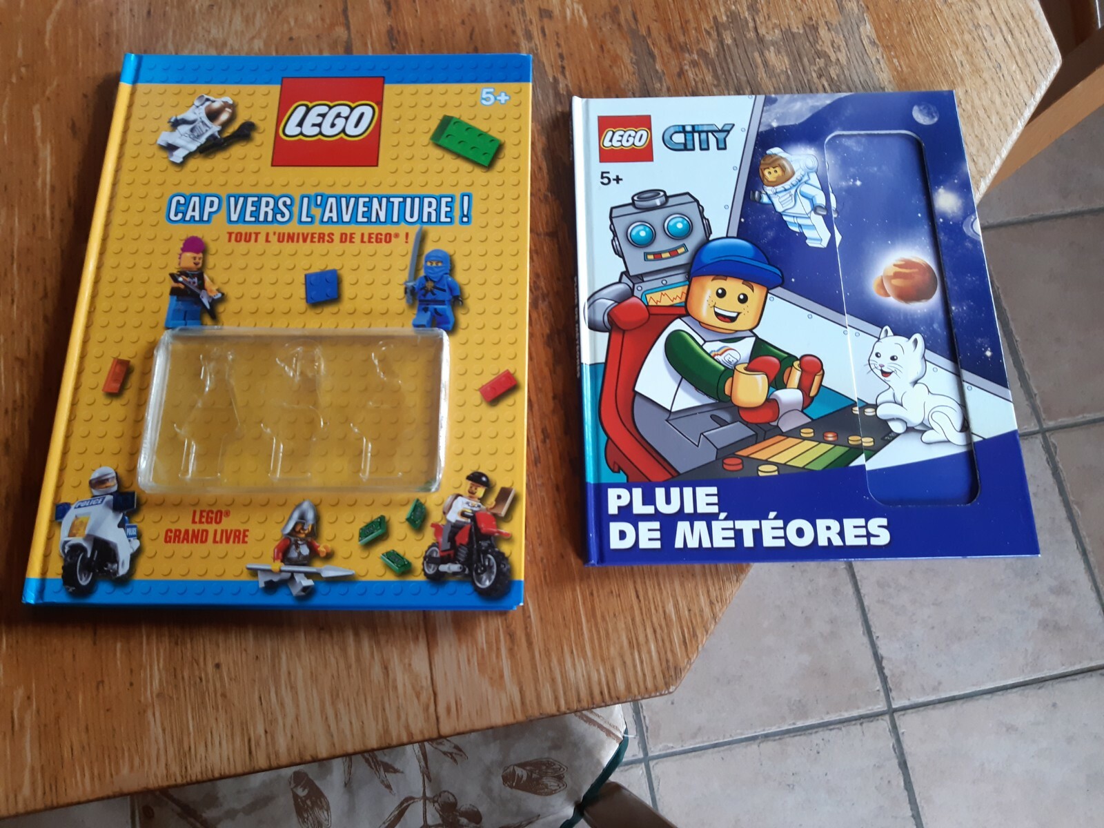 lot deux livres lego cap sur l aventure et pluie de météores lot deux livres lego cap sur l aventure et pluie de météores