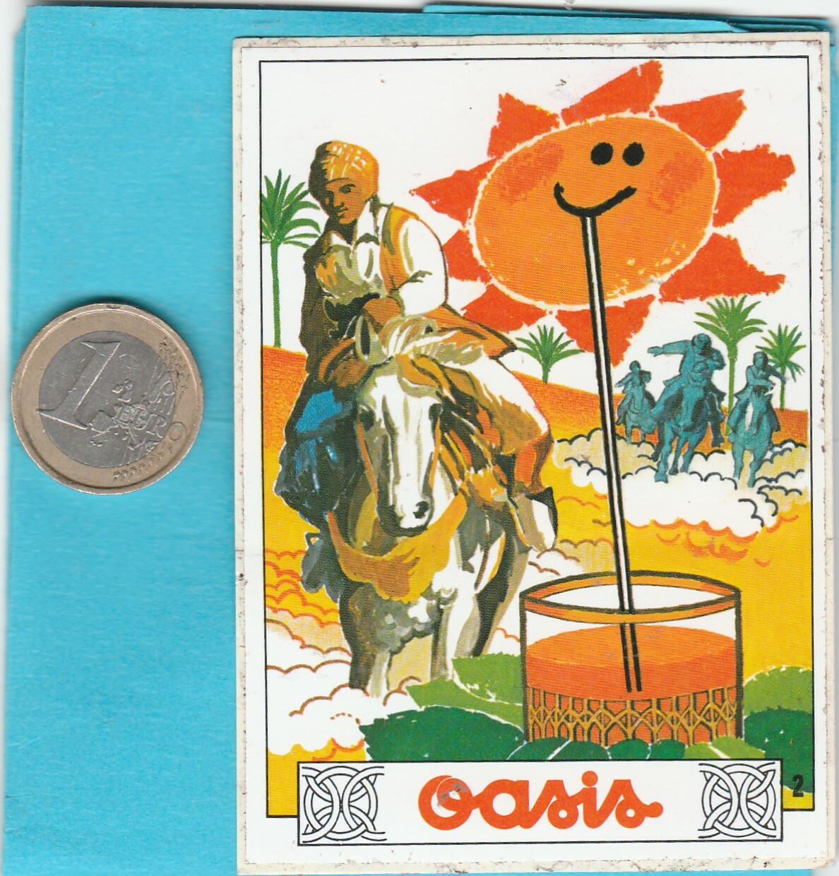 AUTOCOLLANTS . Boissons OASIS