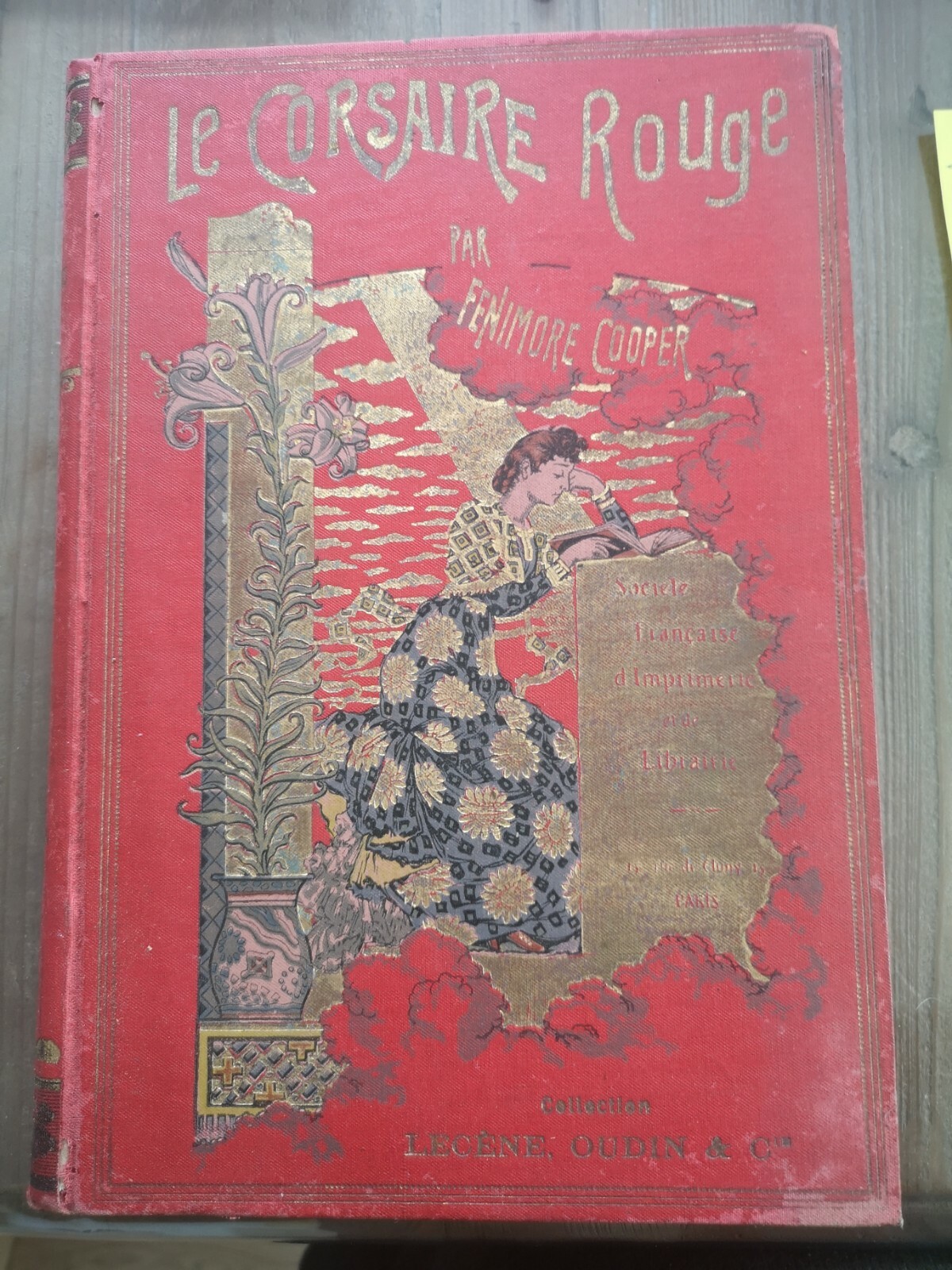 Livre Ancien Le Corsaire Rouge Livre Ancien Le Corsaire Rouge