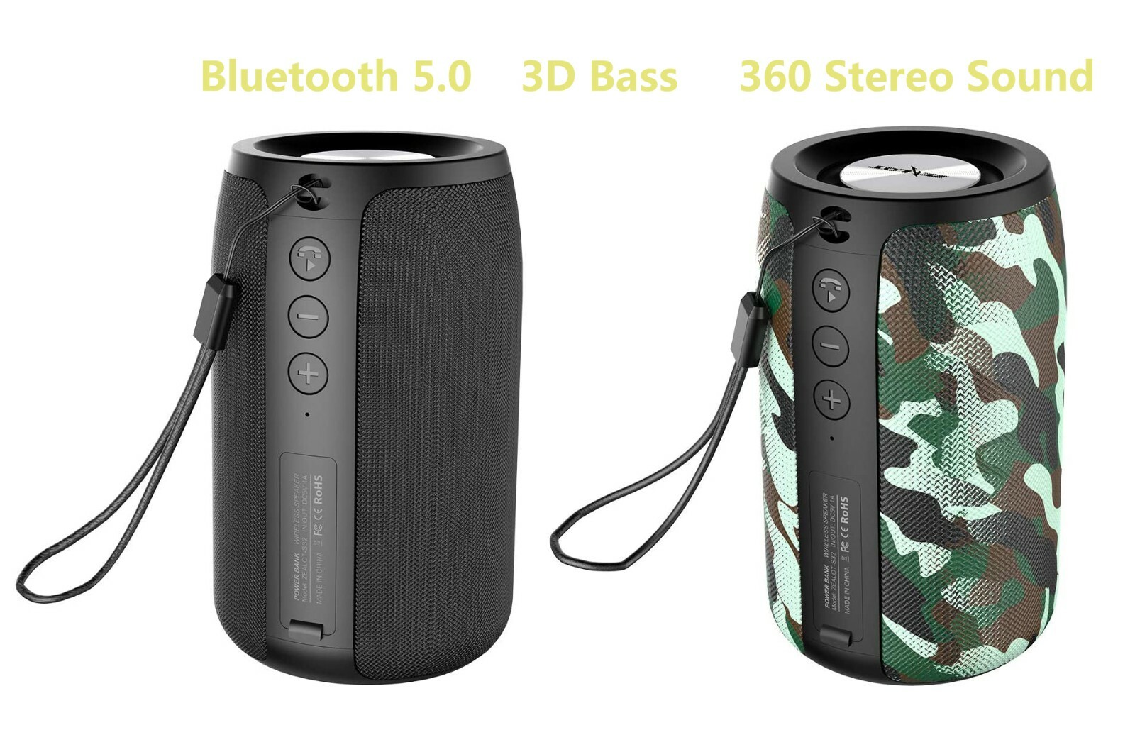 Portable Imperméable Bluetooth sans Fil 5.0 Haut-Parleurs Pour PC Smartphone TV Portable Imperméable Bluetooth sans Fil 5.0 Haut-Parleurs Pour PC Smartphone TV