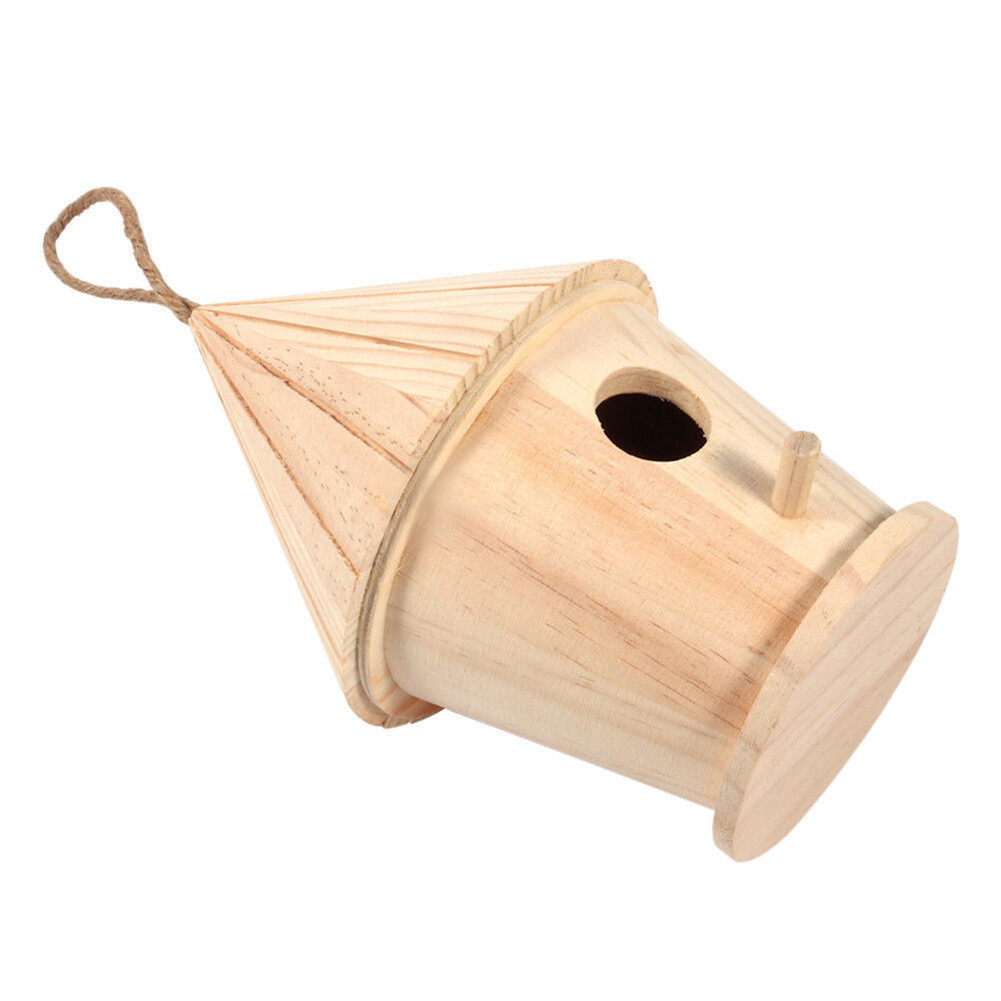 Maison Oiseau Nid Boite en Bois Suspendu Boîtes Nichoir Décoration Jardin Maison Oiseau Nid Boite en Bois Suspendu Boîtes Nichoir Décoration Jardin