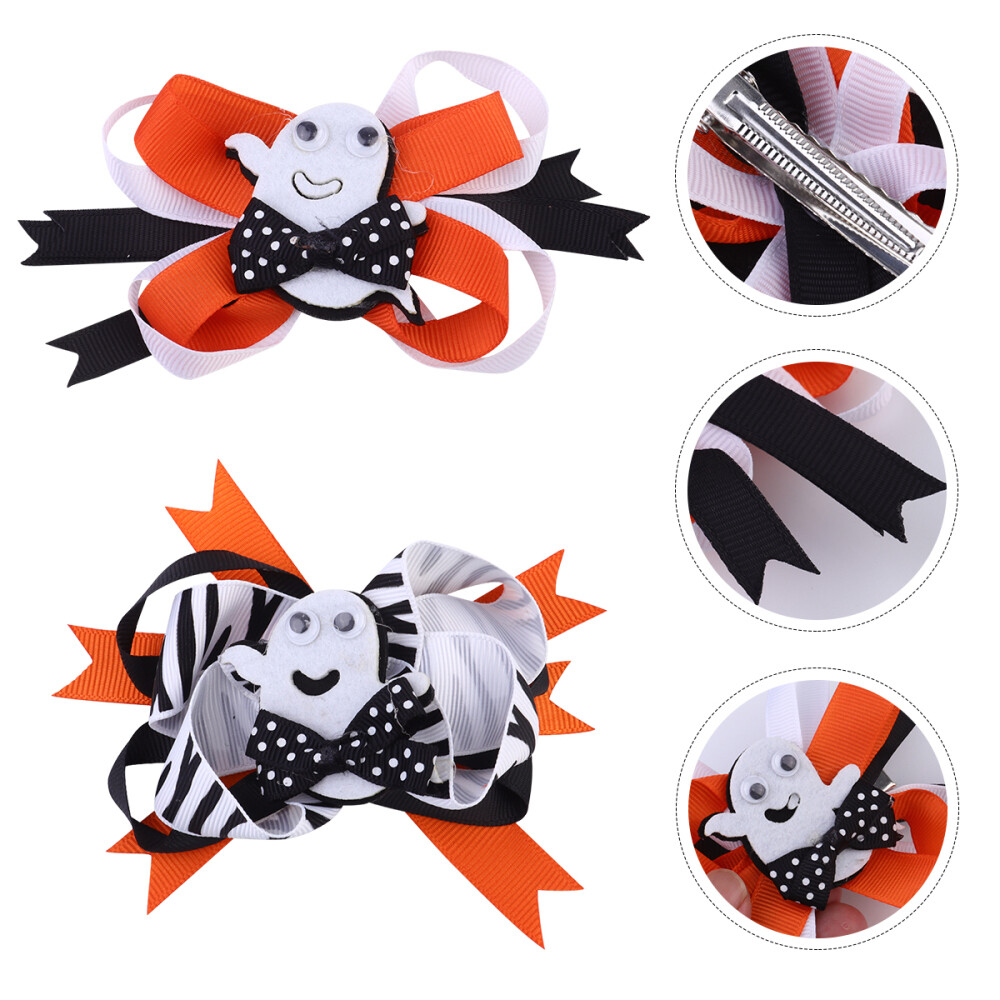 6Pcs Mode Enfants Filles Coiffure Cadeaux Ghost Bows Épingle À 6Pcs Mode Enfants Filles Coiffure Cadeaux Ghost Bows Épingle À