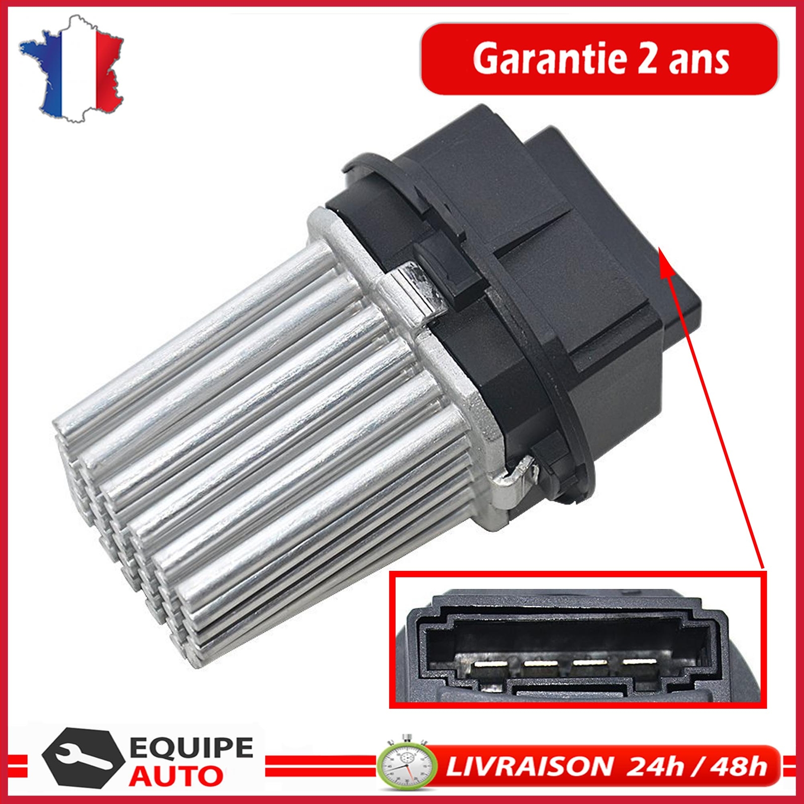 Resistance de chauffage Clim auto Citroen C3 C4 C5 C6 DS3 307 = 6441S7 6441.S7