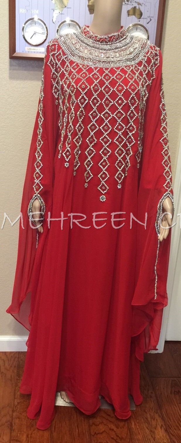 Mariage Bling Main Broderie Arabe Maghribi pour Femmes Vêtements EDH 3068 Mariage Bling Main Broderie Arabe Maghribi pour Femmes Vêtements EDH 3068