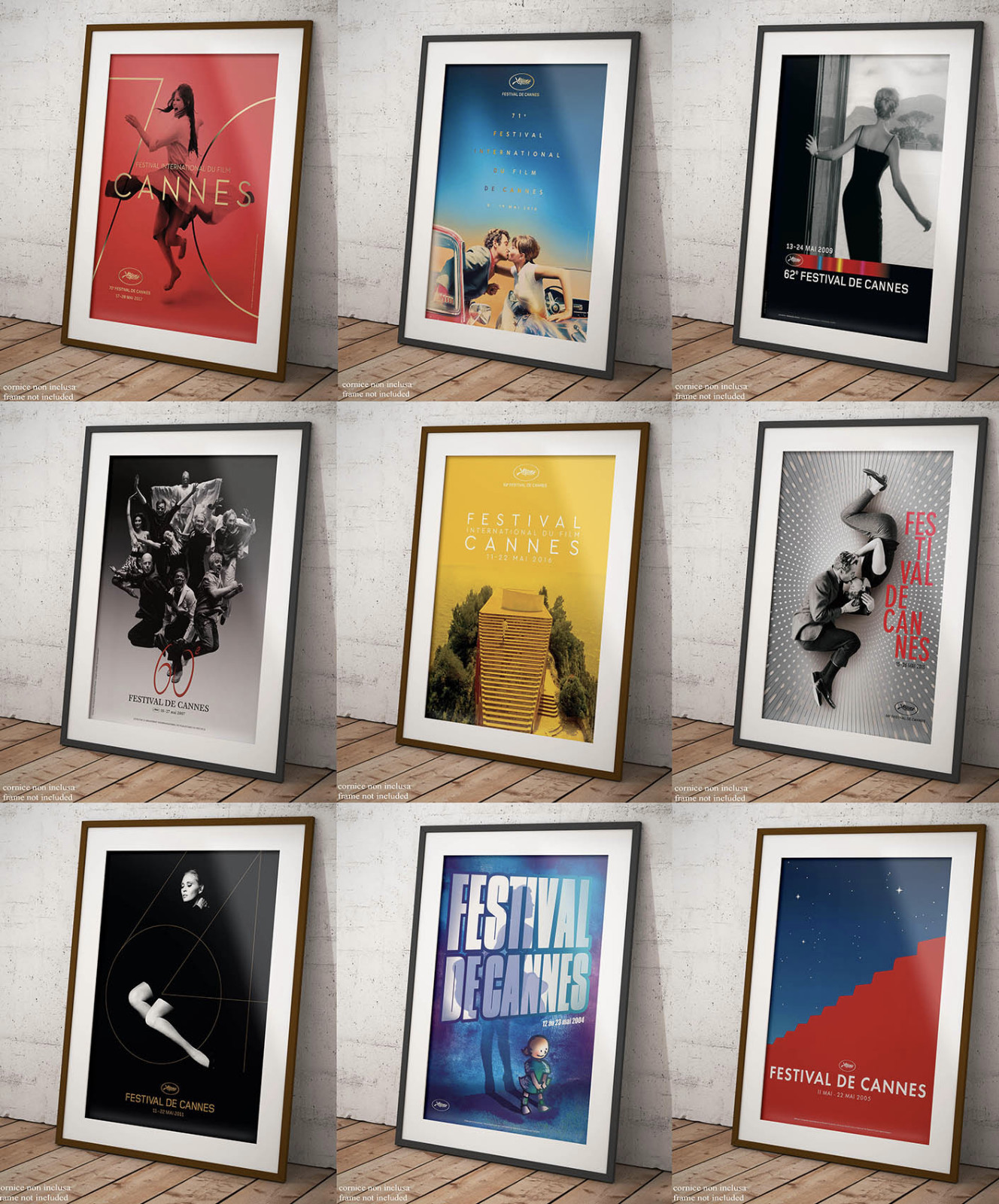 Film Affiches Festival De Cannes Différentes Tuberculose Impression Fine Art
