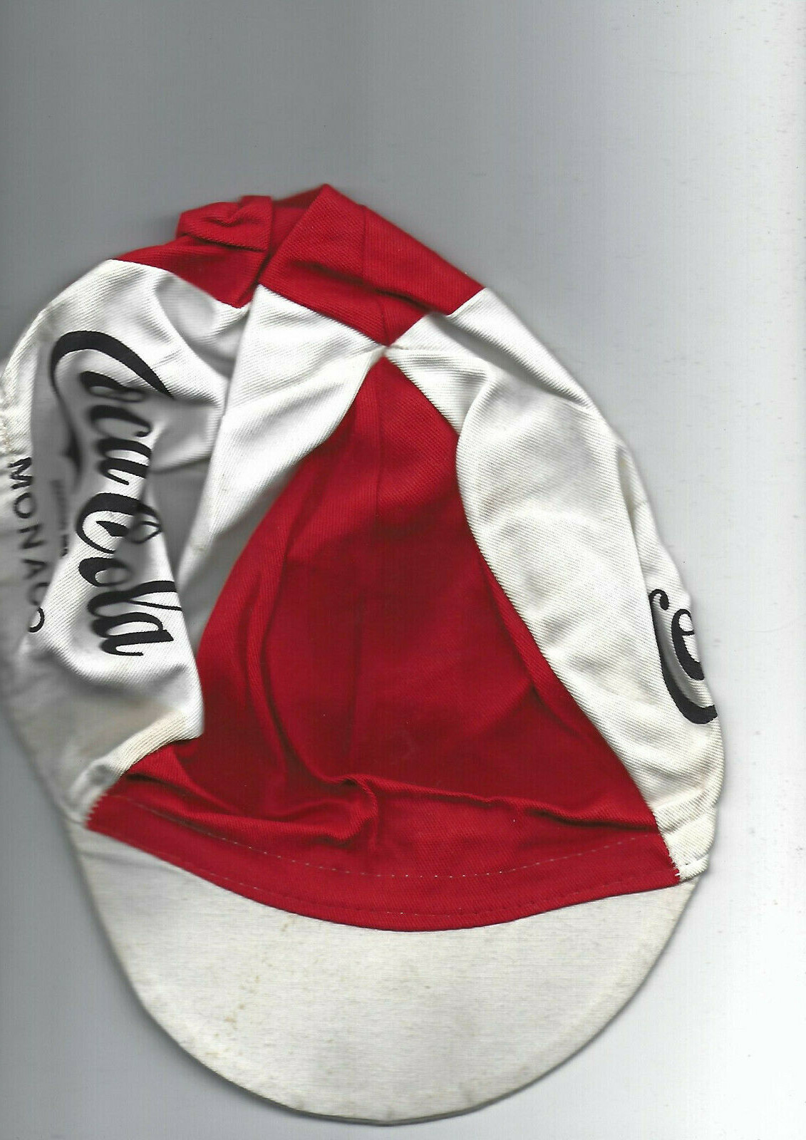 CYCLISME CASQUETTES MONACO COCA COLA CYCLISME CASQUETTES MONACO COCA COLA