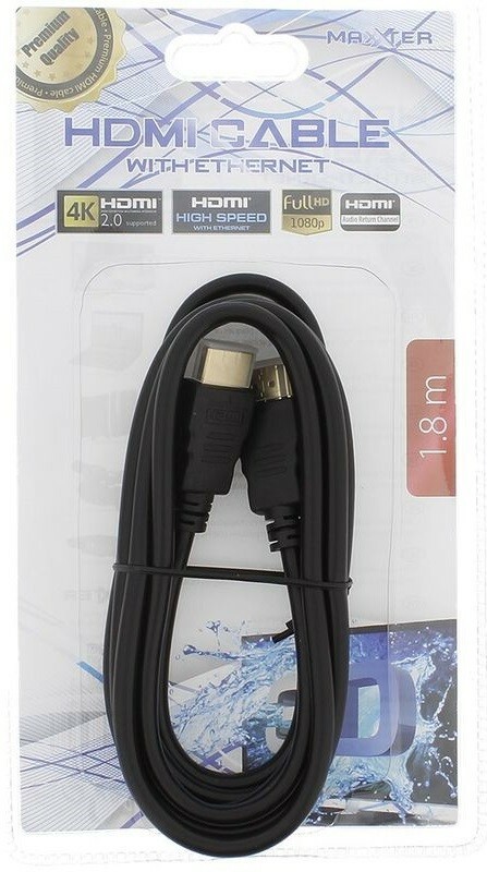 Câble HDMI 4K ULTRA HD HIGHT SPEED 1.8 mètres Câble HDMI 4K ULTRA HD HIGHT SPEED 1.8 mètres