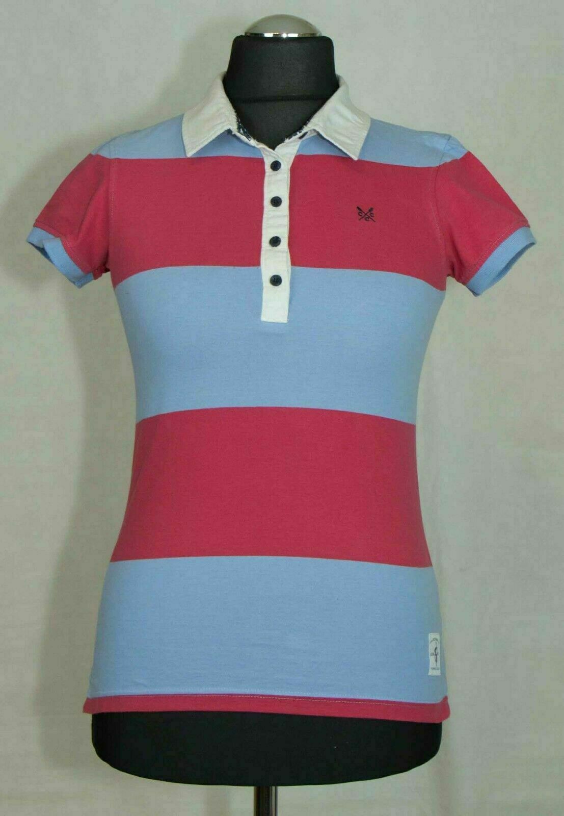 VÊTEMENTS D’ÉQUIPAGE POUR FEMMES CO TOP COTON TAILLE UK 8-10 ( LABEL 10) GC
