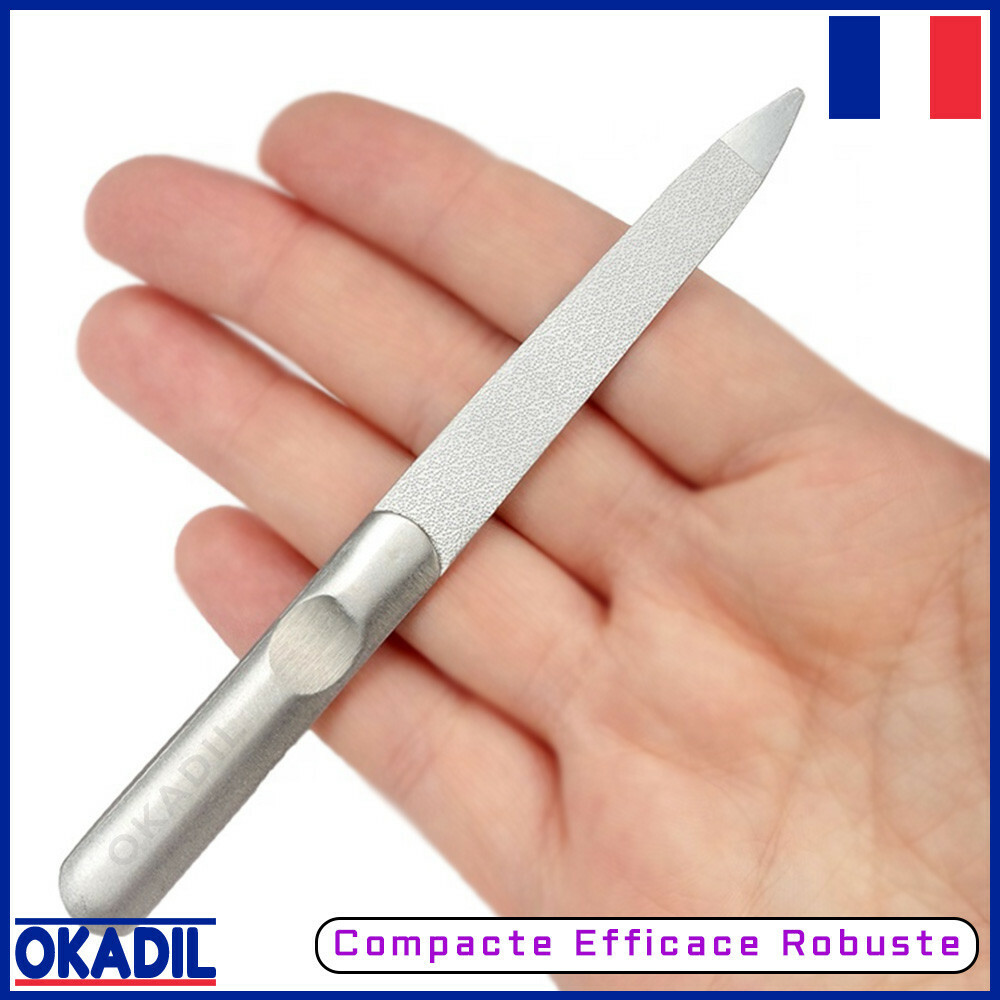 ? Lime à Ongles Manucure Pédicure Double Face 116 mm ? Lime à Ongles Manucure Pédicure Double Face 116 mm