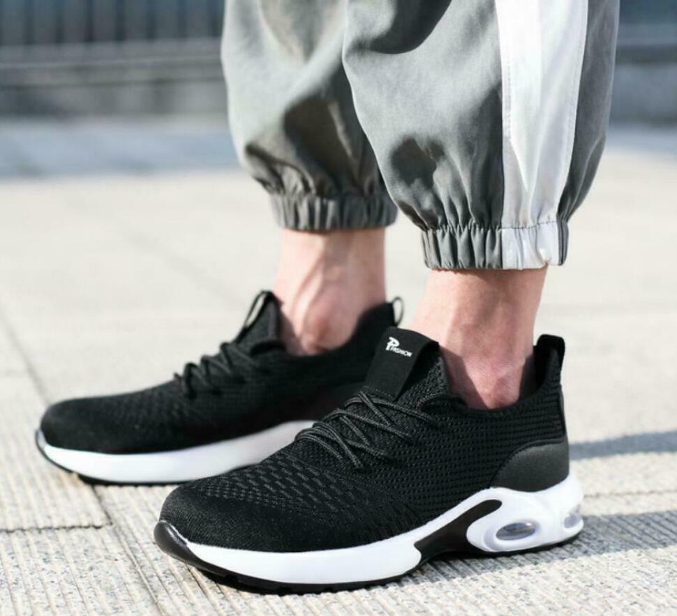 Hommes Femmes Sécurité Léger Baskets Chaussures de Travail Embout Coqué Acier Hommes Femmes Sécurité Léger Baskets Chaussures de Travail Embout Coqué Acier