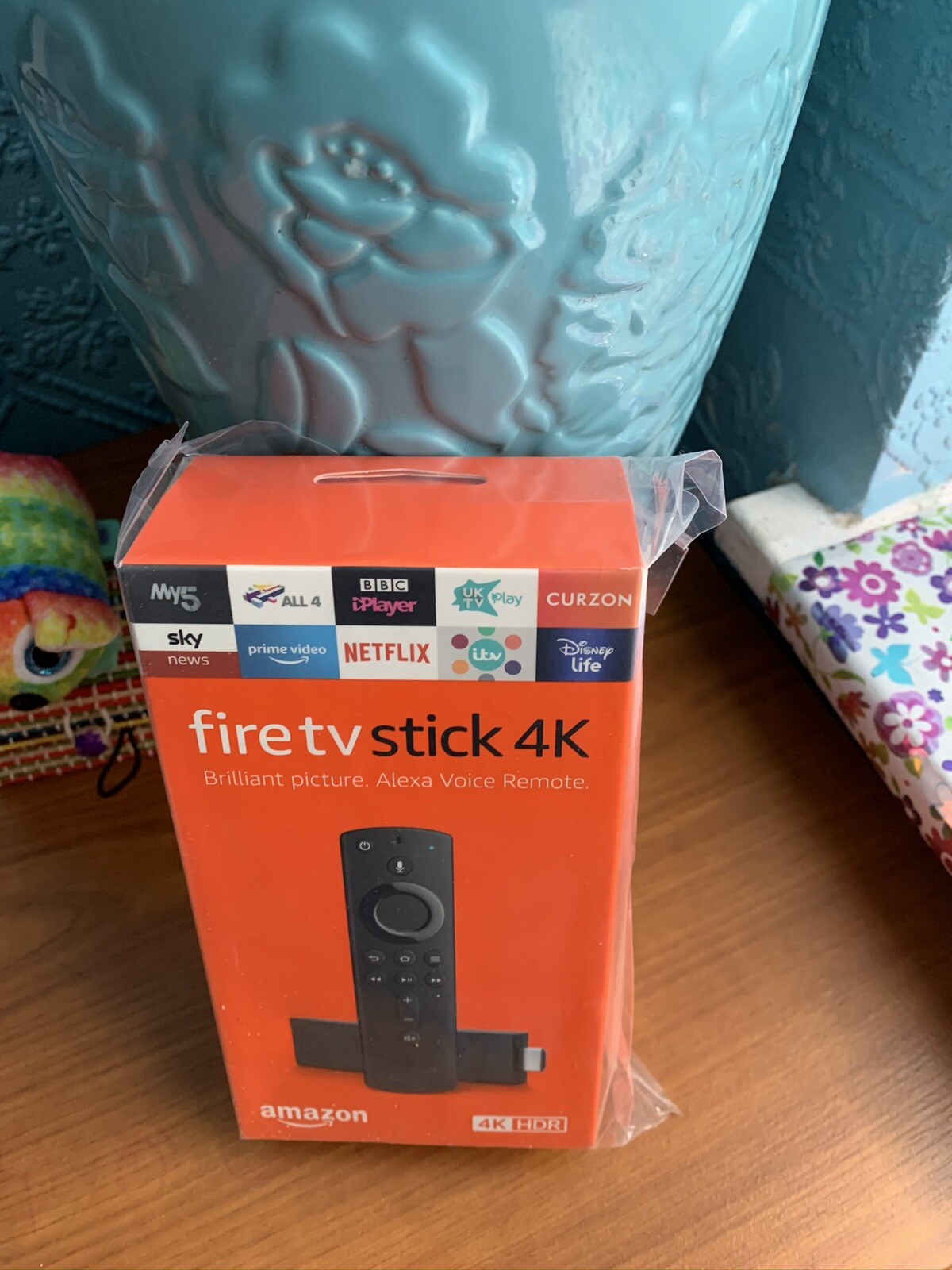 Amazon 4K Ultra HD HDR Fire TV Stick With Alexa Voice Remote Amazon 4K Ultra HD HDR Fire TV Stick With Alexa Voice Remote