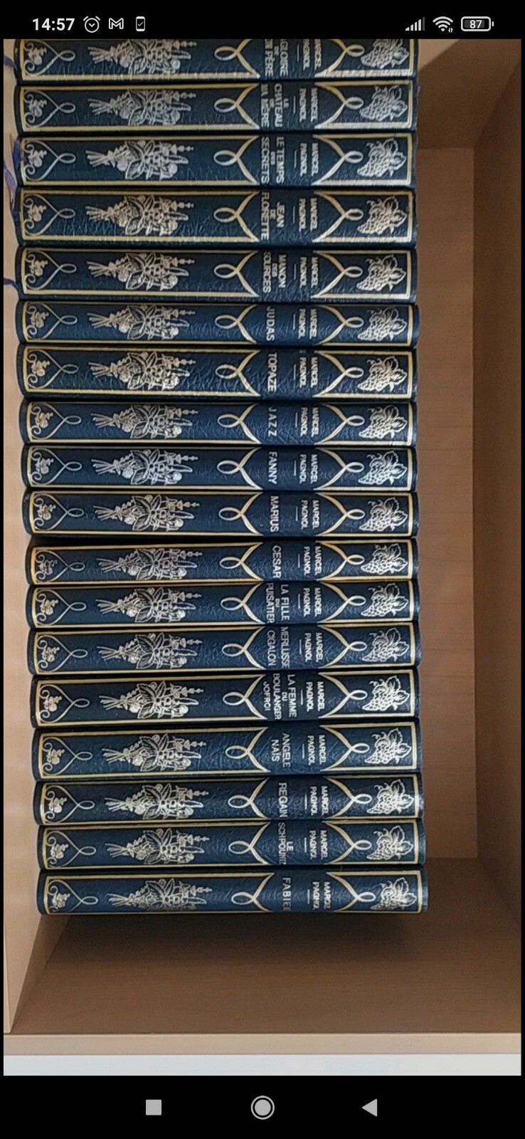 Collection livres Marcel Pagnol Collection livres Marcel Pagnol