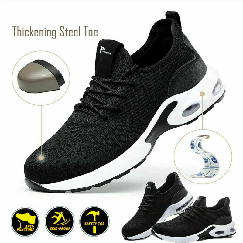 Hommes Femmes Chaussures De Sécurité Travail Pour Air Respirant à Bout D’acier Hommes Femmes Chaussures De Sécurité Travail Pour Air Respirant à Bout D’acier