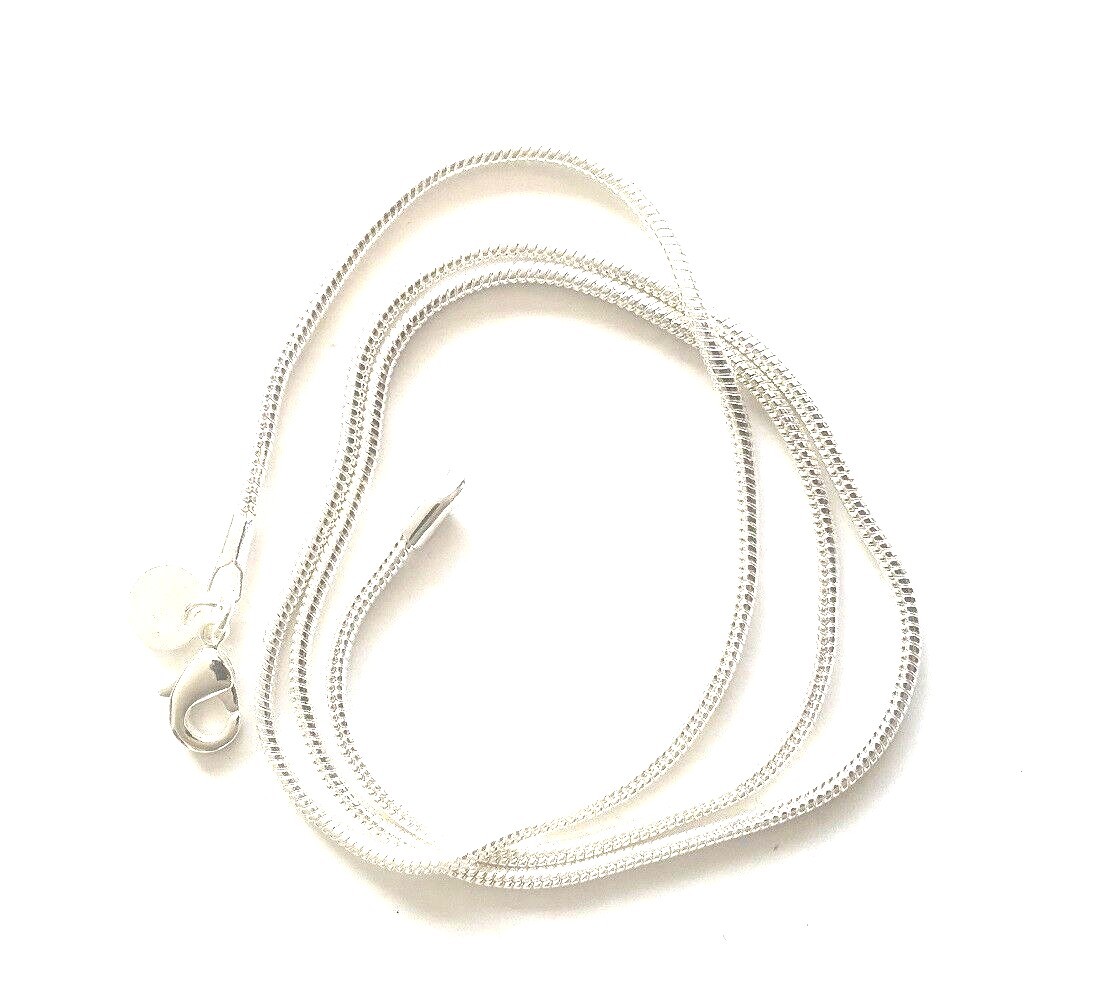 collier maille serpent breloque charms 51cm plaqué argent 925 BIJOUX FANTAISIE collier maille serpent breloque charms 51cm plaqué argent 925 BIJOUX FANTAISIE