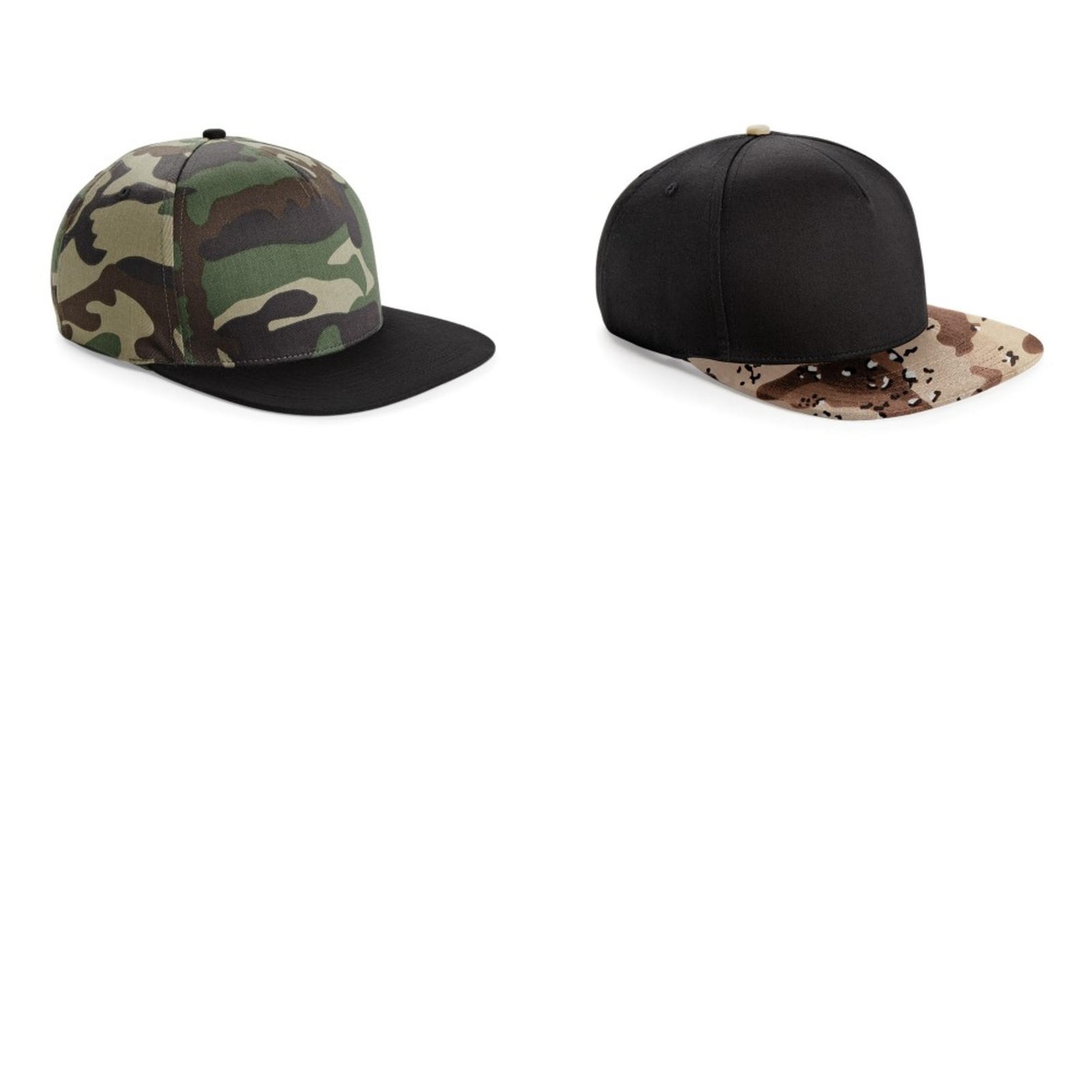 Beechfield – Lot de 2 casquettes de baseball – Homme (RW6723) Beechfield – Lot de 2 casquettes de baseball – Homme (RW6723)