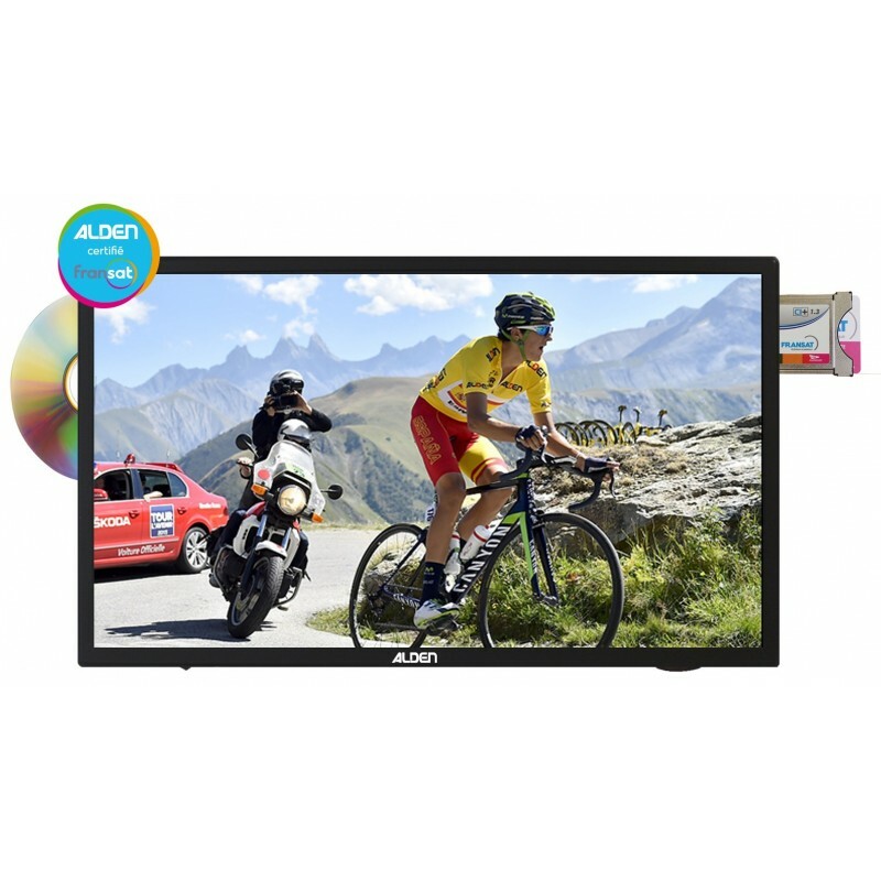 ALDEN Téléviseur SATMATIC AIO 18,5″ TV HD Lecteur DVD intégré pour antenne autom ALDEN Téléviseur SATMATIC AIO 18,5″ TV HD Lecteur DVD intégré pour antenne autom