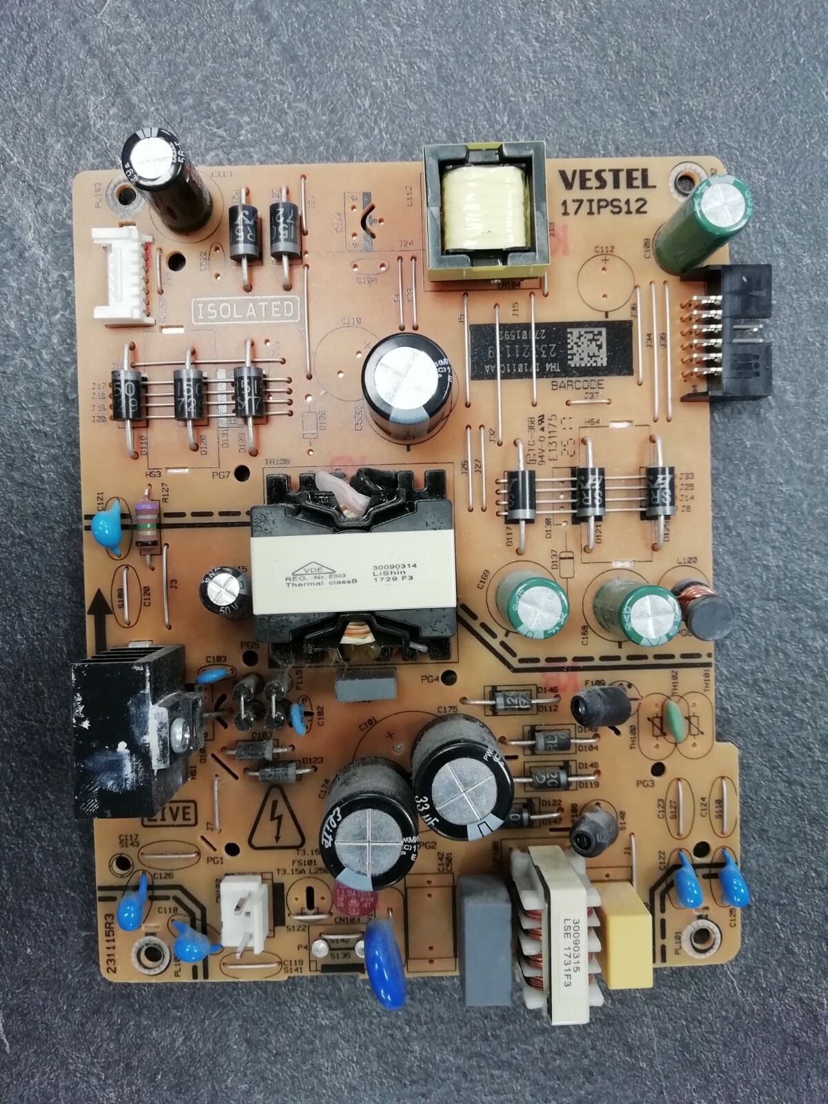 CARTE D’ALIMETATION TV ENDEWOOD ED4804FHD CARTE D’ALIMETATION TV ENDEWOOD ED4804FHD