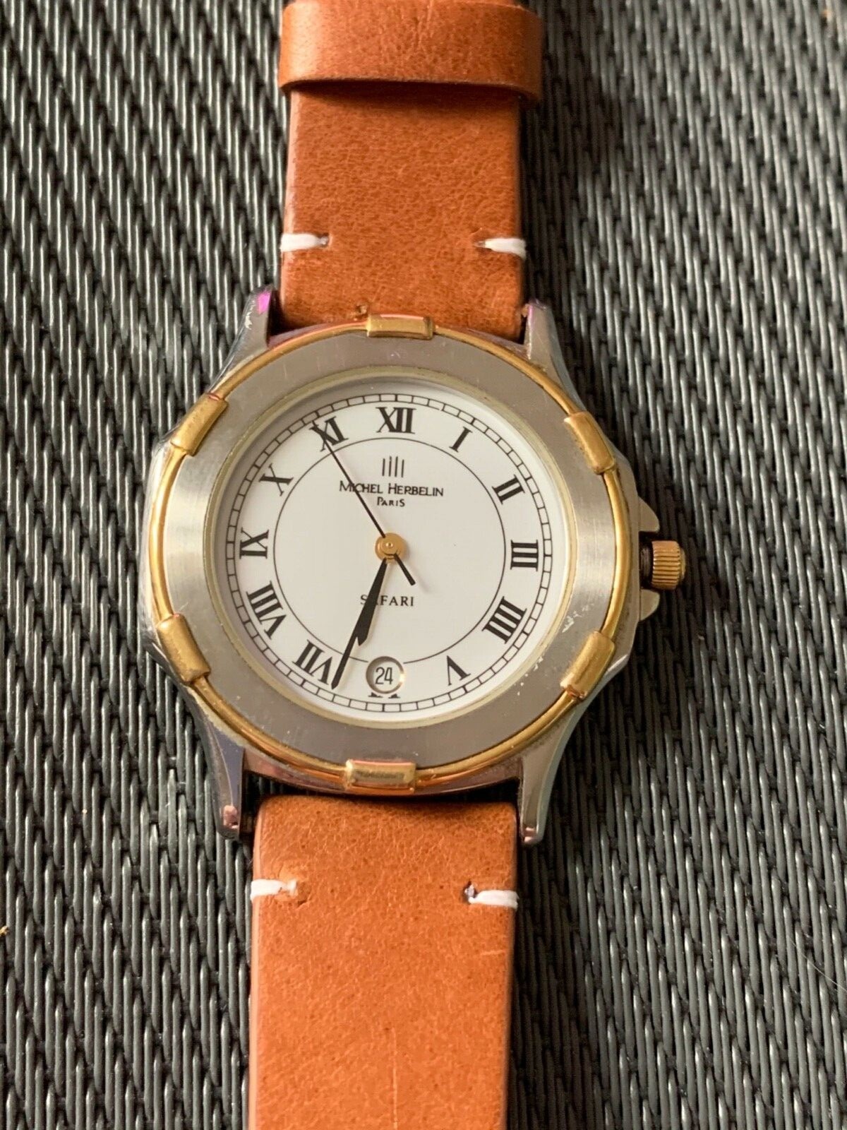 Montre homme Michel Herbelin collection Safari (années 90) Montre homme Michel Herbelin collection Safari (années 90)