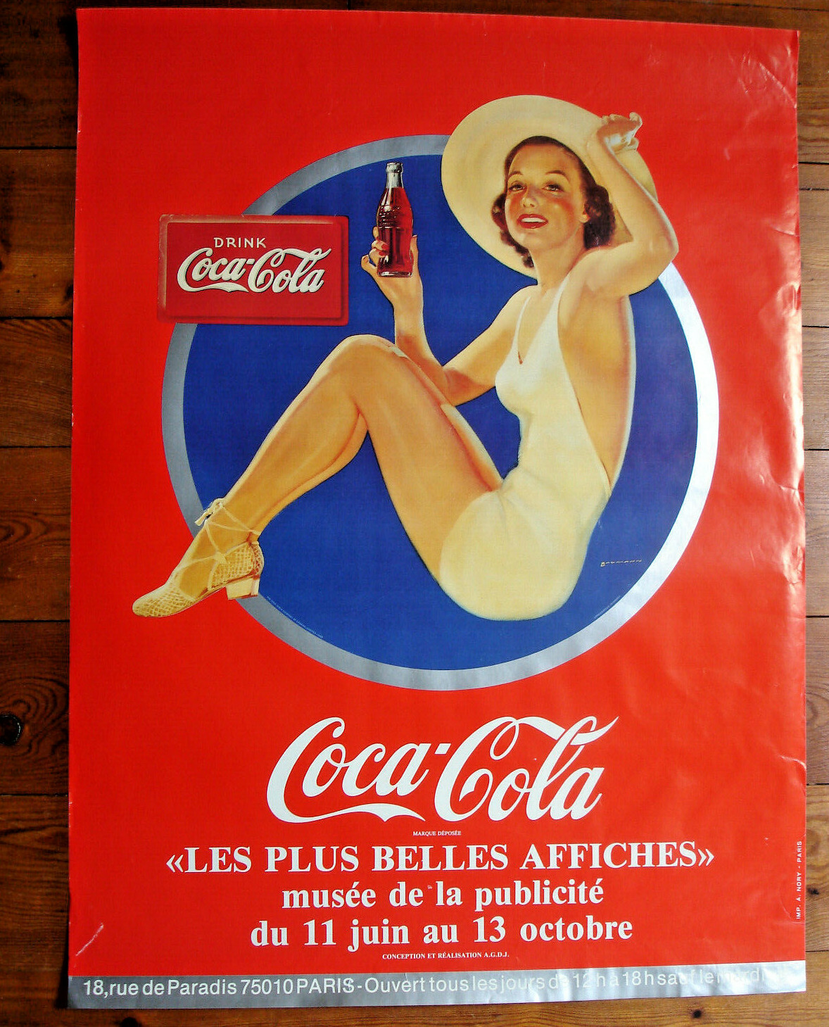AFFICHE ART EXPOSITION LES PLUS BELLES AFFICHES DE COCA COLA MUSEE DE LA PUB AFFICHE ART EXPOSITION LES PLUS BELLES AFFICHES DE COCA COLA MUSEE DE LA PUB