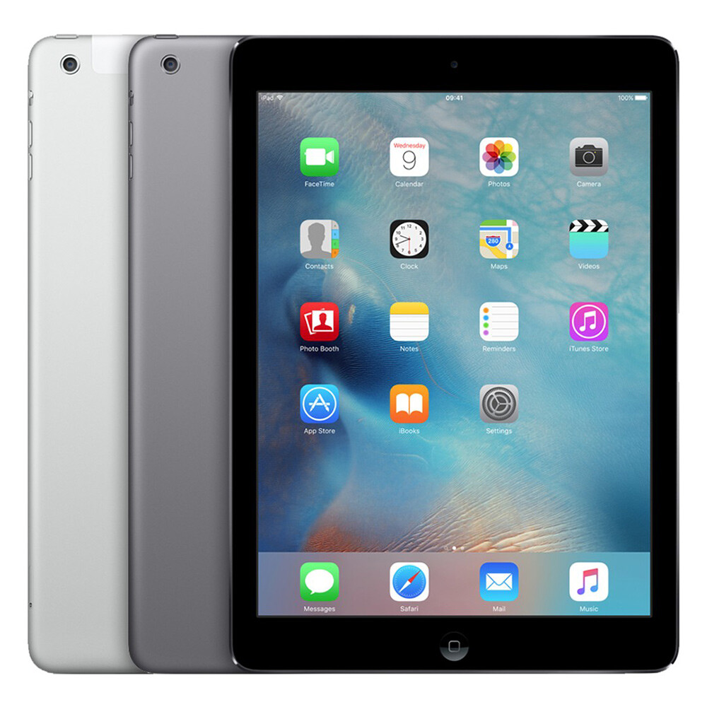 Apple IPAD Air 1 Tablette 9.7 Pouces 16 32 128GB Spacegrau Argent WLAN + Cellule Apple IPAD Air 1 Tablette 9.7 Pouces 16 32 128GB Spacegrau Argent WLAN + Cellule
