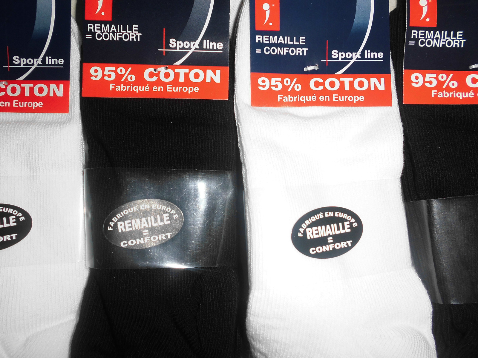 lot de 12 paires de chaussettes socquettes sport tennis homme femme enfant lot de 12 paires de chaussettes socquettes sport tennis homme femme enfant