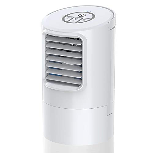 Climatiseur Portable, Mini Refroidisseur d’air Portable Ventilateur de Climatisation Personnel Portable Refroidisseur…