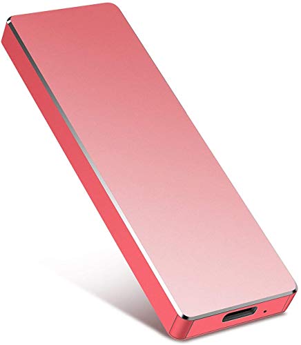 Portable External Hard Drive, Slim Aluminum USB3.0 HDD 1TB 2TB Storage for PC, Mac, Desktop, Laptop, MacBook, Chromebook…