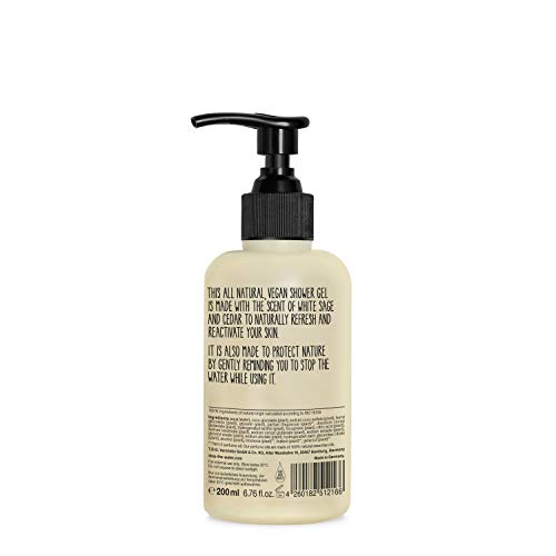 STOP THE WATER WHILE USING ME! All Natural White Sage Cedar Shower Gel (200ml), gel douche vegan dans bouteille…