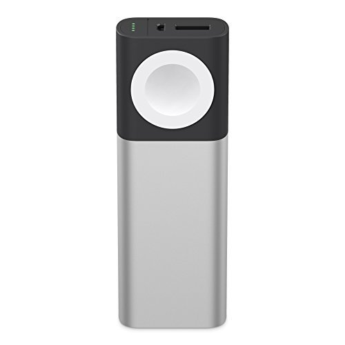 Belkin Batterie externe Valet Charger pour Apple Watch et iPhone (6 700 mAh) – Chargeur certifié MFi et compatible avec l’iPhone XS, iPhone XS Max, iPhone XR, Apple Watch Series 4 et autres