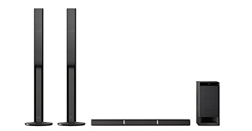 Sony HT-RT4 Barre de Son Surround 5.1, Bluetooth, enceintes colonnes – Noir