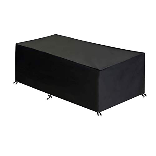 GEMITTO Housse Protection Table Jardin, Housses de Meubles et Salon Extérieur, Imperméable et Anti-UV, Étanche Bâche de…