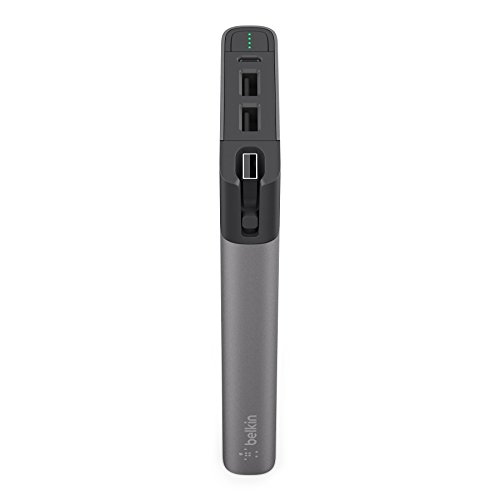 Belkin – Power Rockstar – Batterie Externe Premium 10000 mAh pour Smartphones et Tablettes avec Câbles micro-USB…