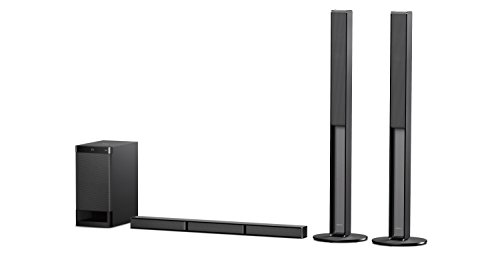 Sony HT-RT4 Barre de Son Surround 5.1, Bluetooth, enceintes colonnes – Noir