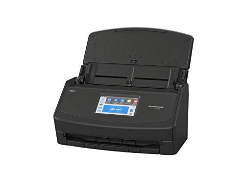 ScanSnap iX1500 Version Noire – Scanner de Documents – Recto Verso, A4, Wi-FI, sans Fil