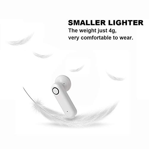 yobola Ecouteurs sans Fil, Ecouteur Bluetooth 5.0 56h de Lecture stéréo 3D HD Écouteurs sans Fil avec Mic, Binaural…