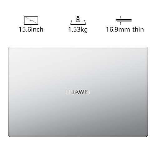 HUAWEI MateBook D 15 2020 PC Portable 15.6” 1080p FHD (AMD Ryzen 5 3500U, RAM 8Go, SSD 256Go, Windows 10 Home, Clavier…