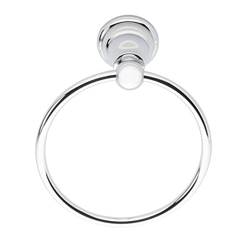 Amazon Basics AB-BR830-PC – Anneau porte-serviette, chrome poli