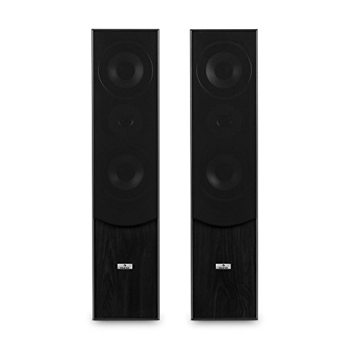 Electronic Star – Set HiFi Stereo avec ampli Home Cinema et Pack d’enceintes colonnes 3 Voies (USB,SD,MP3,2000W de…
