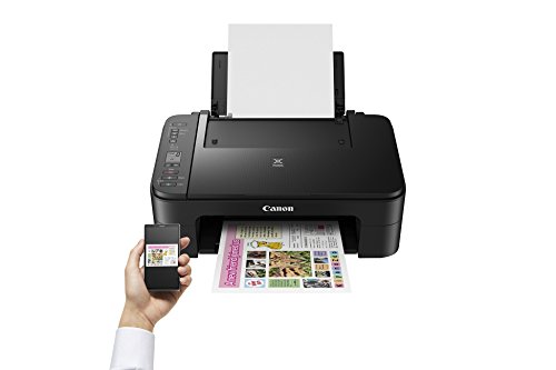 Canon Imprimante Multifonction 3 en 1 Pixma TS 3150 Noir – Jet dencre – A4 – WiFi – Ecran 3,8cm – AutoPower Off