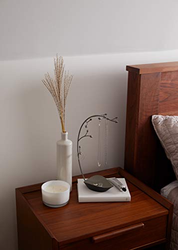 UMBRA Orchid jewelry stand. Arbre à bijoux Orchid. Métal gris anthracite. Dimension 22.9x14x38.1cm.