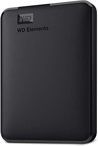 WD 1 TB Elements Portable External Hard Drive – USB 3.0, Black
