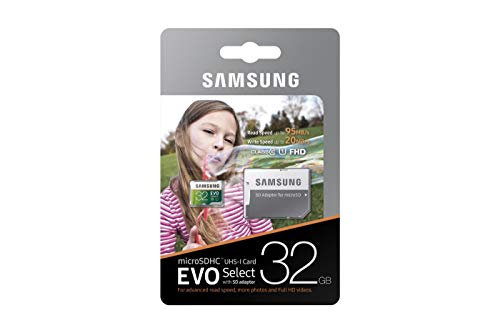 Samsung Mo de me32ga/UE Evo Select “, microSDHC 32 Go,Carte memoire
