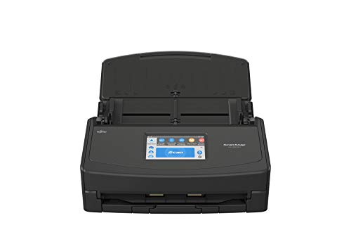 ScanSnap iX1500 Version Noire – Scanner de Documents – Recto Verso, A4, Wi-FI, sans Fil